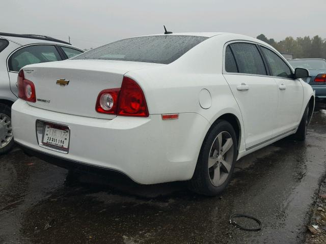 1G1ZC5E12BF379251 - 2011 CHEVROLET MALIBU 1LT WHITE photo 4