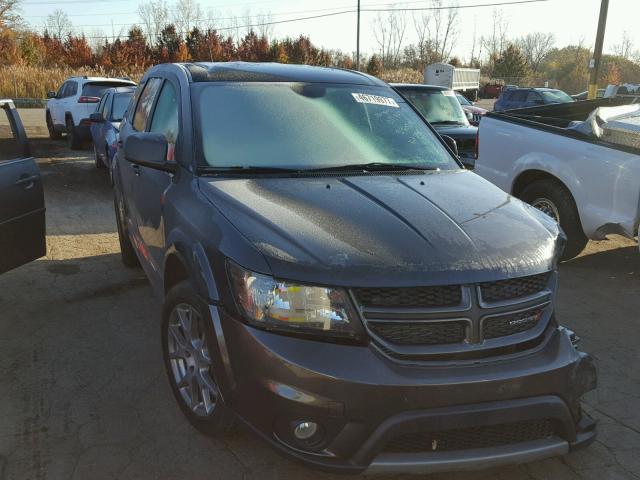 3C4PDCEG5HT602191 - 2017 DODGE JOURNEY GT GRAY photo 1