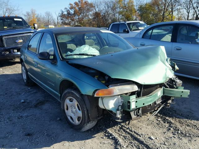 1B3EJ46X3WN280010 - 1998 DODGE STRATUS GREEN photo 1