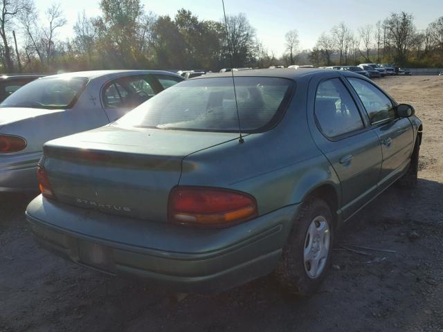 1B3EJ46X3WN280010 - 1998 DODGE STRATUS GREEN photo 4