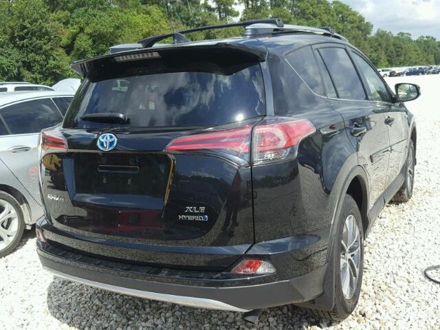 JTMRJREV7JD217357 - 2018 TOYOTA RAV4 HV LE BLACK photo 4