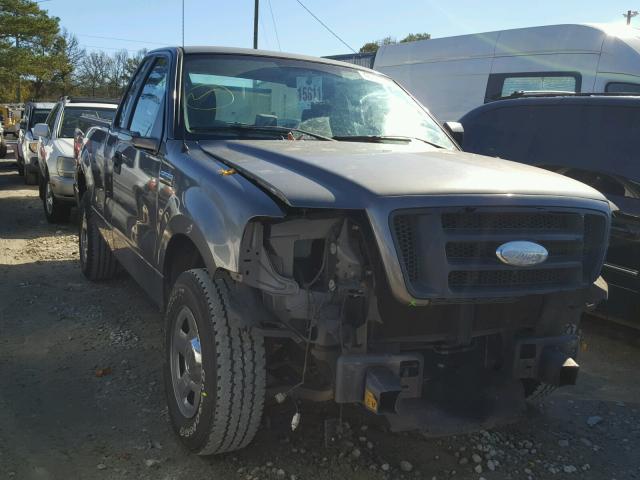 1FTRF122X7NA16147 - 2007 FORD F150 GRAY photo 1