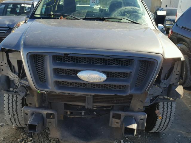 1FTRF122X7NA16147 - 2007 FORD F150 GRAY photo 7