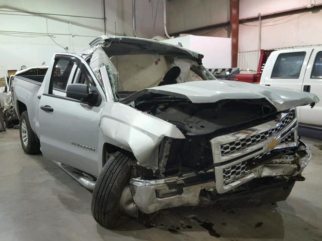 1GCVKREC3EZ106520 - 2014 CHEVROLET SILVERADO SILVER photo 1