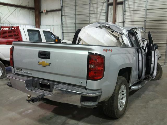 1GCVKREC3EZ106520 - 2014 CHEVROLET SILVERADO SILVER photo 4