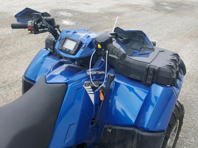 4XAZN8EA9DA042750 - 2013 POLARIS SPORTSMAN 蓝色 照片 5