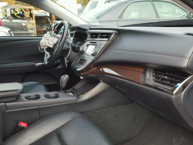 4T1BK1EB8DU030019 - 2013 TOYOTA AVALON BAS BURGUNDY photo 5