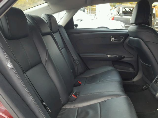 4T1BK1EB8DU030019 - 2013 TOYOTA AVALON BAS BURGUNDY photo 6