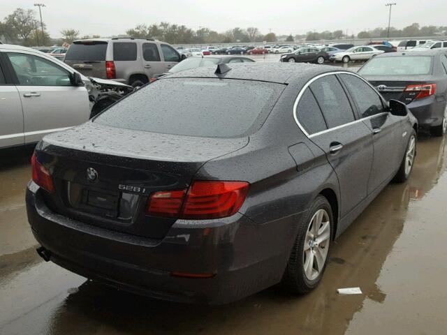 WBAXG5C50CDX04045 - 2012 BMW 528 I BLACK photo 4