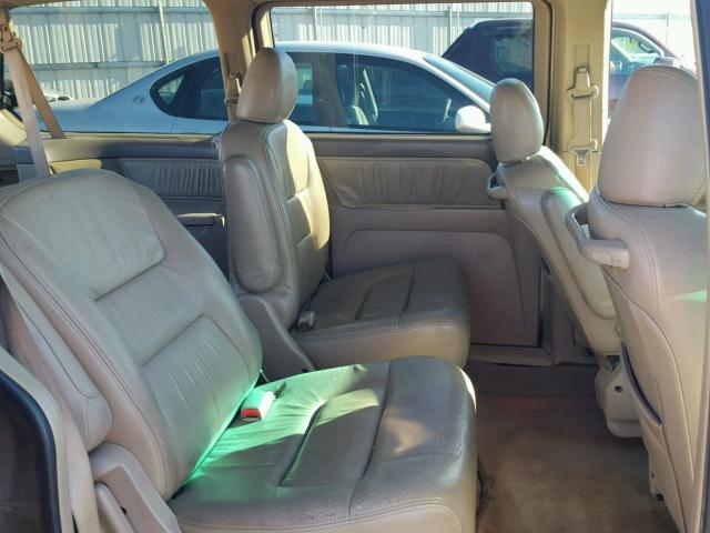 5FNRL18034B116129 - 2004 HONDA ODYSSEY EX BROWN photo 6