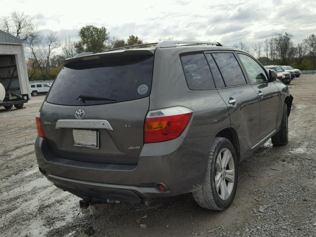 JTEES42A192145770 - 2009 TOYOTA HIGHLANDER GREEN photo 4