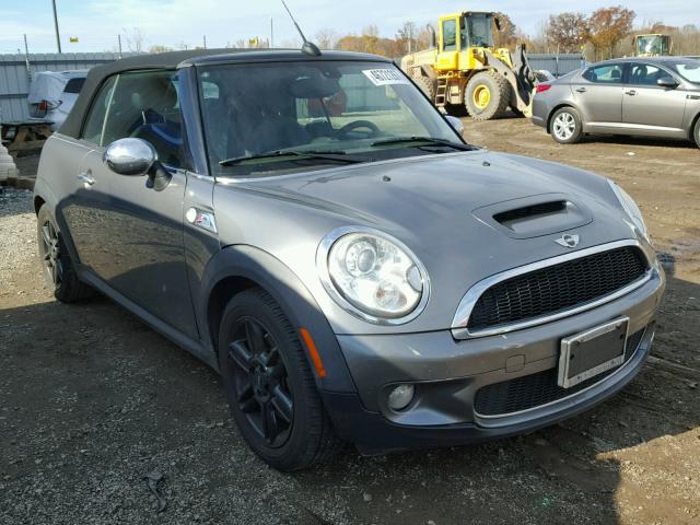 WMWMS33519TG89756 - 2009 MINI COOPER S GRAY photo 1