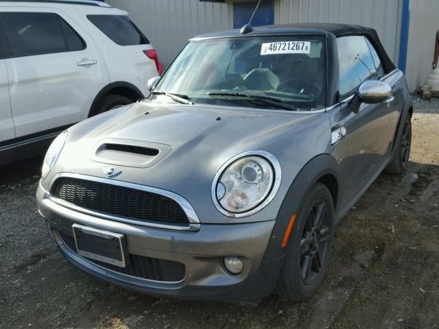 WMWMS33519TG89756 - 2009 MINI COOPER S GRAY photo 2