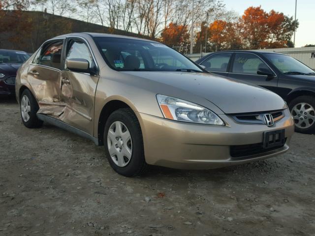 1HGCM564X5A108928 - 2005 HONDA ACCORD LX BEIGE photo 1