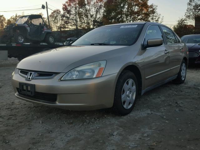 1HGCM564X5A108928 - 2005 HONDA ACCORD LX BEIGE photo 2