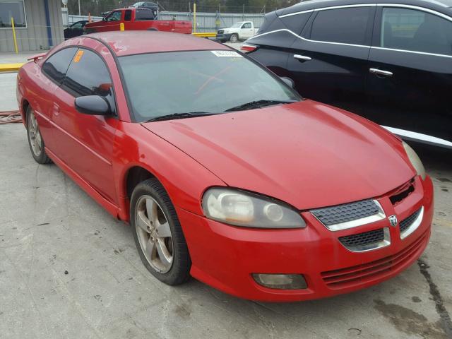 4B3AG42G84E104228 - 2004 DODGE STRATUS SX RED photo 1