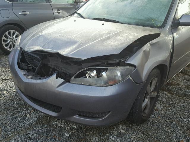 JM1BK32F961449072 - 2006 MAZDA 3 I SILVER photo 9