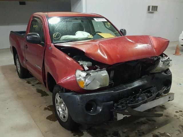 5TENX22NX5Z082607 - 2005 TOYOTA TACOMA RED photo 1