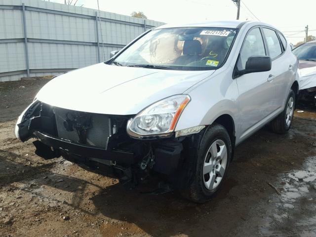 JN8AS58V99W183800 - 2009 NISSAN ROGUE S SILVER photo 2