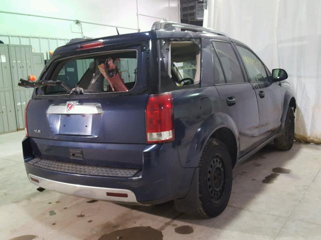 5GZCZ33D67S836704 - 2007 SATURN VUE BLUE photo 4