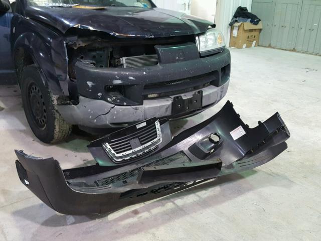 5GZCZ33D67S836704 - 2007 SATURN VUE BLUE photo 9