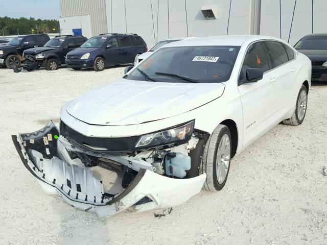 2G11Y5SL4E9206185 - 2014 CHEVROLET IMPALA LS WHITE photo 2