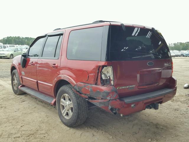 1FMFU17L64LB45564 - 2004 FORD EXPEDITION RED photo 3