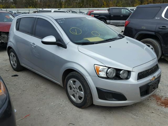 1G1JA6SH5F4174065 - 2015 CHEVROLET SONIC LS SILVER photo 1