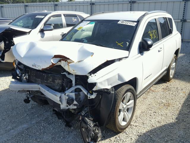 1J4NT1FA9BD170558 - 2011 JEEP COMPASS SP WHITE photo 2