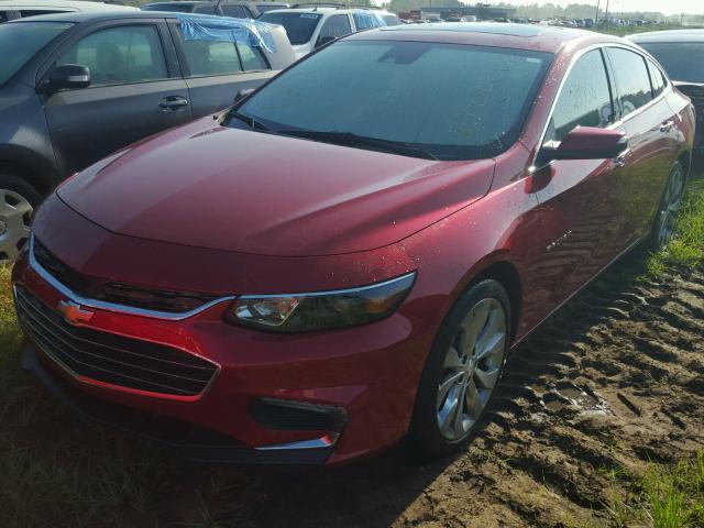 1G1ZH5SX6GF224851 - 2016 CHEVROLET MALIBU PRE RED photo 2