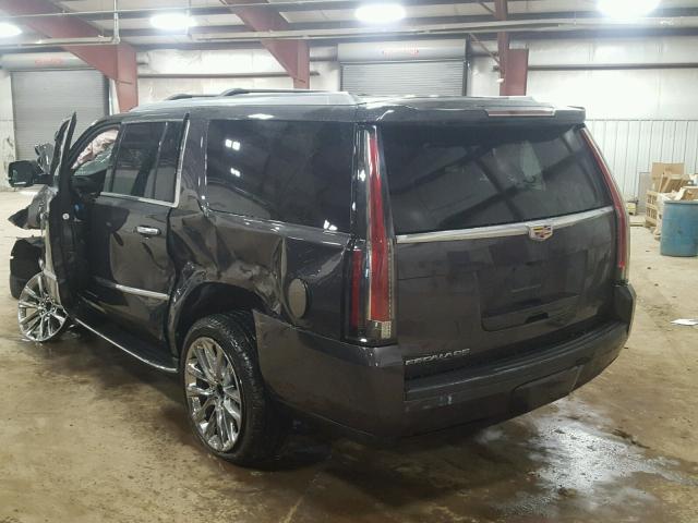 1GYS4HKJ7HR238687 - 2017 CADILLAC ESCALADE E BLACK photo 3