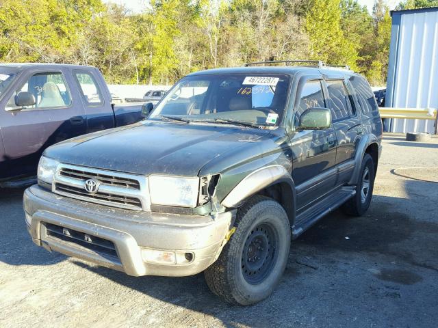 JT3GN87R9Y0162342 - 2000 TOYOTA 4RUNNER LI GREEN photo 2