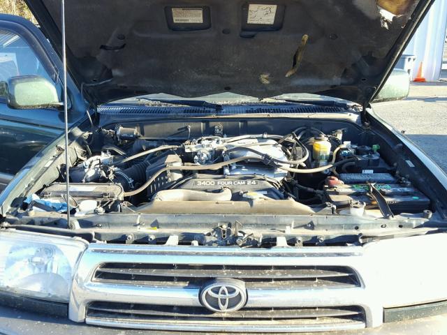 JT3GN87R9Y0162342 - 2000 TOYOTA 4RUNNER LI GREEN photo 7