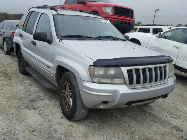 1J8GW48N24C102532 - 2004 JEEP GRAND CHER SILVER photo 1