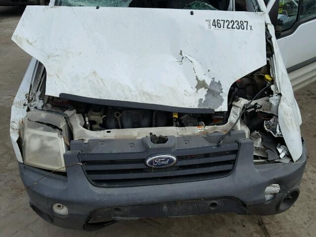 NM0LS7CN0AT015845 - 2010 FORD TRANSIT CO WHITE photo 7