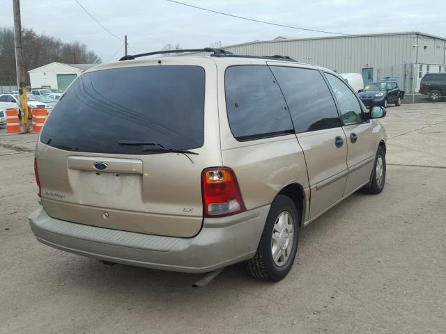 2FMZA5149YBC49941 - 2000 FORD WINDSTAR L GOLD photo 4