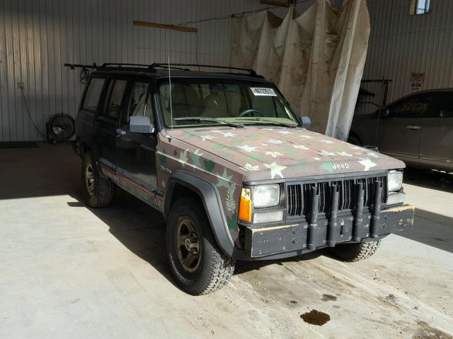 1J4FJ68S6SL542845 - 1995 JEEP CHEROKEE S GREEN photo 1