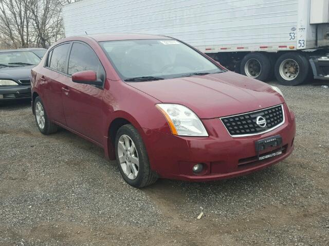 3N1AB61E18L722252 - 2008 NISSAN SENTRA 2.0 RED photo 1