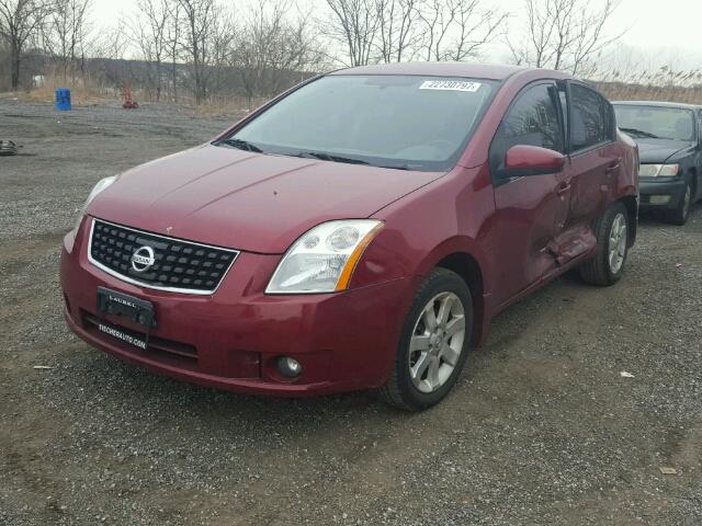 3N1AB61E18L722252 - 2008 NISSAN SENTRA 2.0 RED photo 2