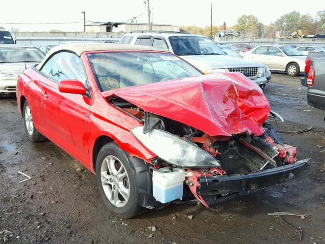 4T1FA38PX7U131820 - 2007 TOYOTA CAMRY SOLA RED photo 1