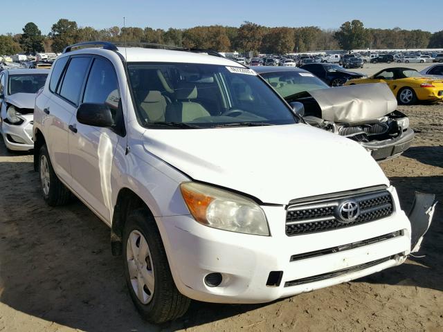 JTMZD33V086058882 - 2008 TOYOTA RAV4 WHITE photo 1