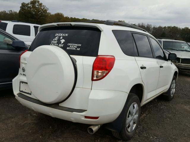 JTMZD33V086058882 - 2008 TOYOTA RAV4 WHITE photo 4