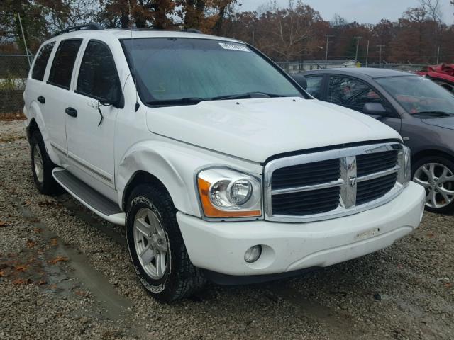 1D8HB58D74F111540 - 2004 DODGE DURANGO LI WHITE photo 1