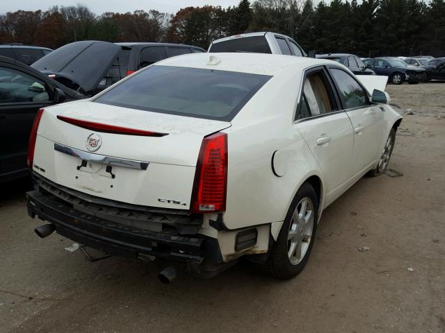 1G6DT57V190112054 - 2009 CADILLAC CTS HI FEA WHITE photo 4