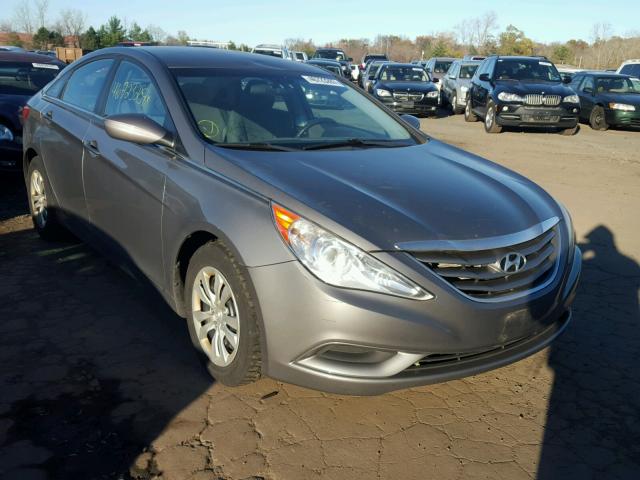 5NPEB4AC9BH069291 - 2011 HYUNDAI SONATA GLS SILVER photo 1