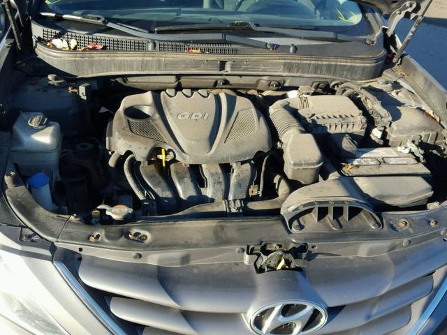 5NPEB4AC9BH069291 - 2011 HYUNDAI SONATA GLS SILVER photo 7