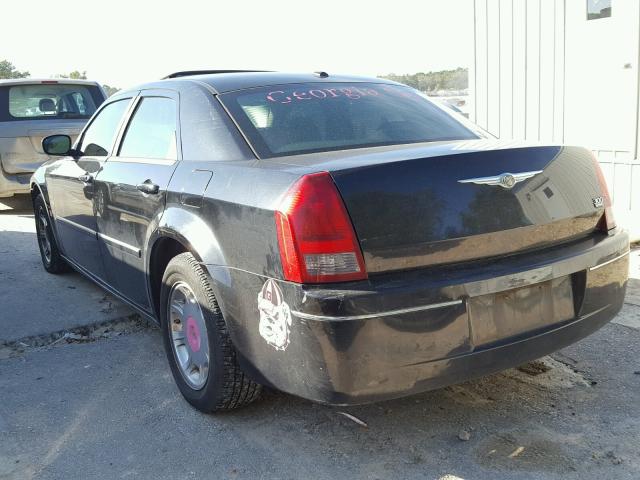 2C3KA53G76H519728 - 2006 CHRYSLER 300 TOURIN BLACK photo 3