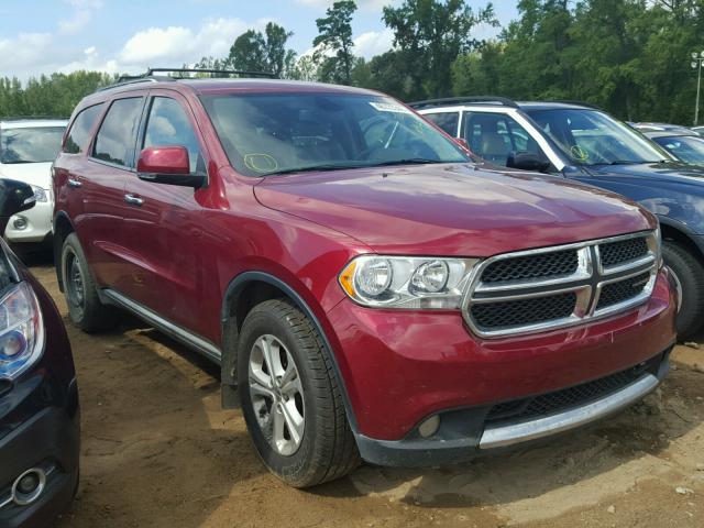 1C4RDHDG1DC632642 - 2013 DODGE DURANGO CR MAROON photo 1