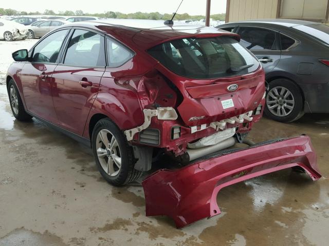 1FADP3K29EL248210 - 2014 FORD FOCUS SE RED photo 3