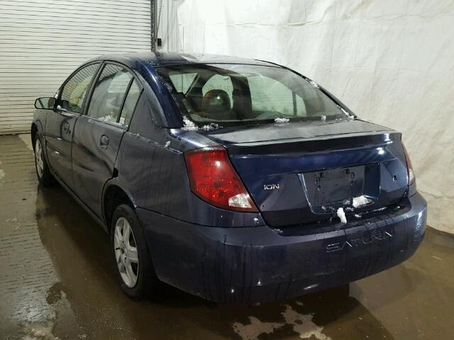 1G8AJ55F07Z112258 - 2007 SATURN ION LEVEL Mavi foto 3